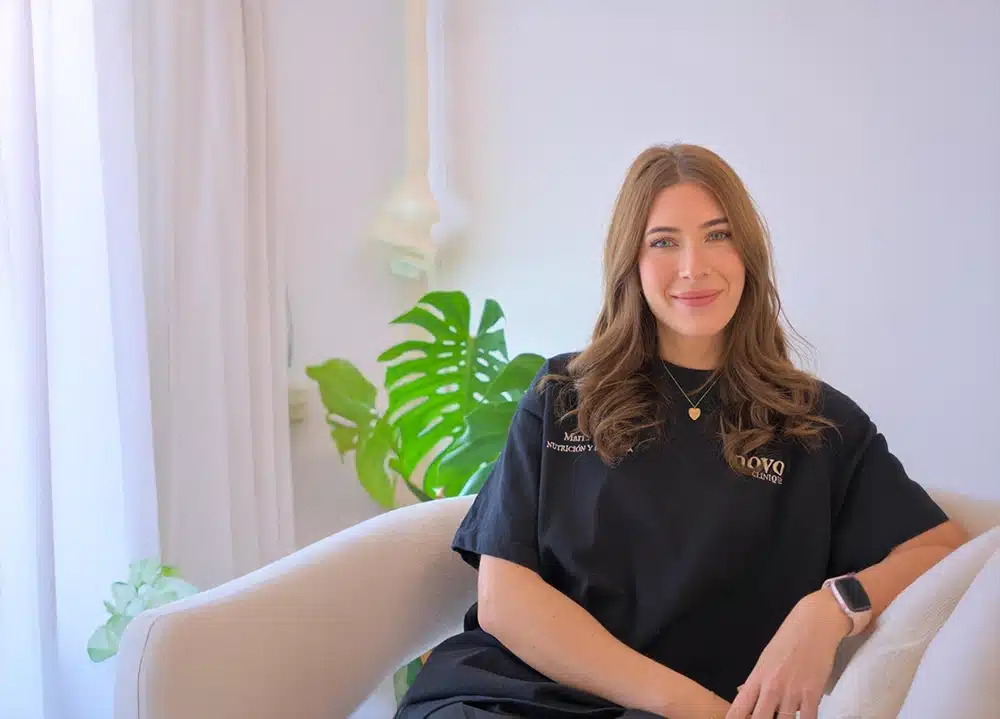 María Novo Rodríguez (Col. AND-00847), especialista en Nutrición Clínica y Dietética en Novo Clinique Granada.